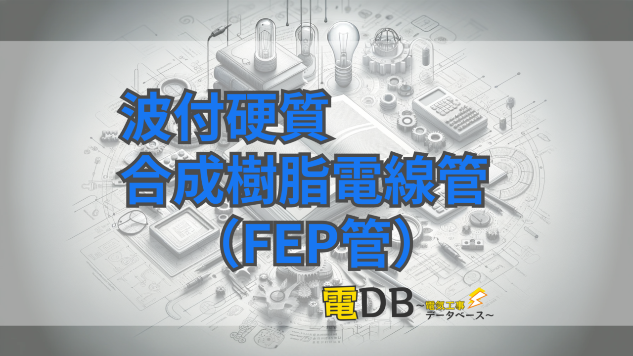 波付硬質合成樹脂電線管（FEP管）【電材まとめ】